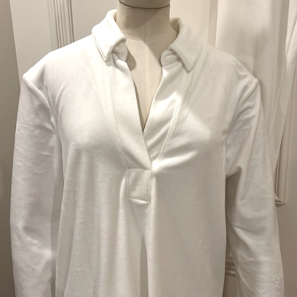 NWT Lilly Pulitzer White Velour Loungewear